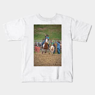 RODEOS, HORSES, COWBOYS Kids T-Shirt